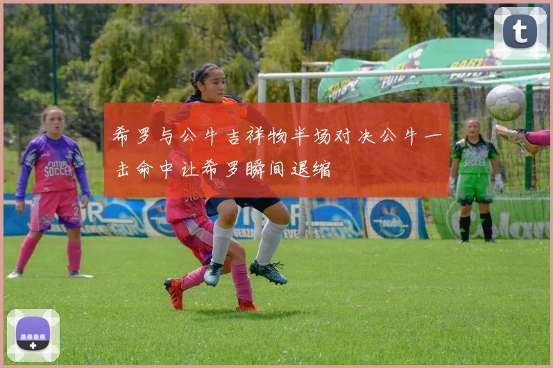 希罗与公牛吉祥物半场对决公牛一击命中让希罗瞬间退缩